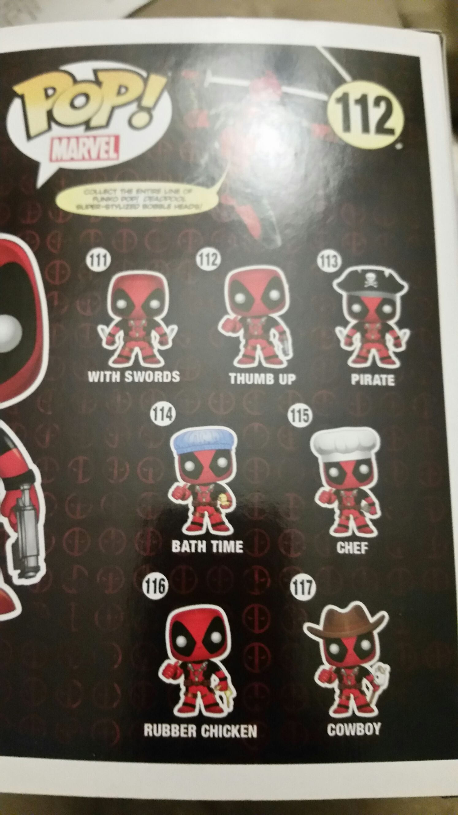 Deadpool (Thumbs Up) - Deadpool vinyl figure collectible [Barcode 849803074876] - Main Image 2