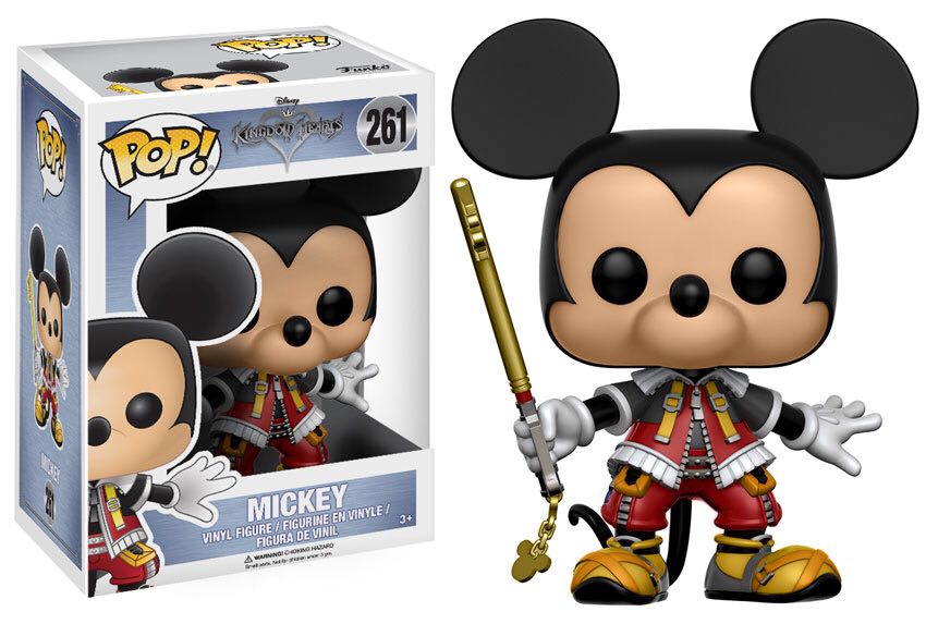 Mickey - Kingdom Hearts vinyl figure collectible [Barcode 889698123624] - Main Image 1