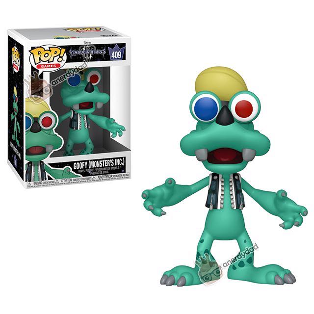 Kingdom Hearts: Goofy (Monster’s Inc.) - Kingdom Hearts vinyl figure collectible [Barcode 889698340588] - Main Image 2
