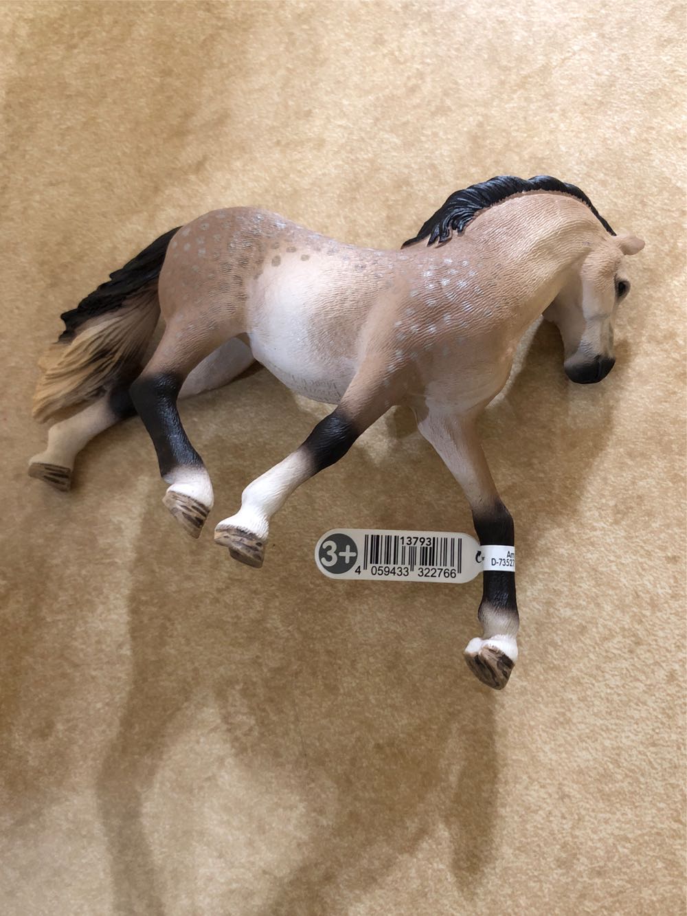 Schleich 13793 Spielzeugfigur Andalusier Stute & 13822 Andalusier Fohlen  vinyl figure collectible [Barcode 4059433322766] - Main Image 2