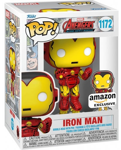 Marvel Iron Man - Avengers vinyl figure collectible [Barcode 889698690607] - Main Image 2