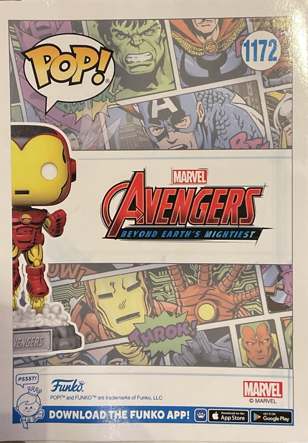 Marvel Iron Man - Avengers vinyl figure collectible [Barcode 889698690607] - Main Image 3