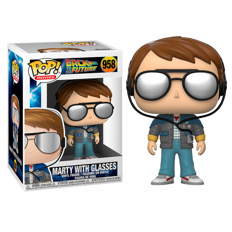 Marty With Glasses - Back to the Future vinyl figure collectible [Barcode 889698469128] - Main Image 2