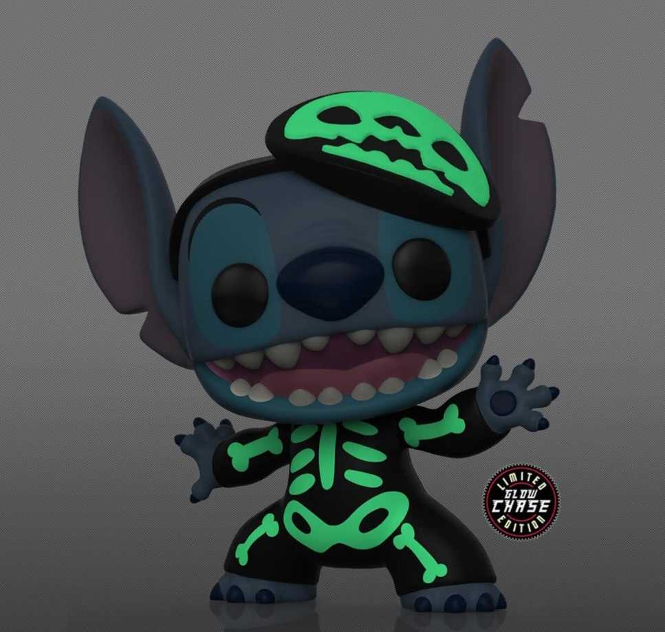 Lilo And Stitch: Skeleton Stitch - Disney vinyl figure collectible [Barcode 889698663304] - Main Image 3