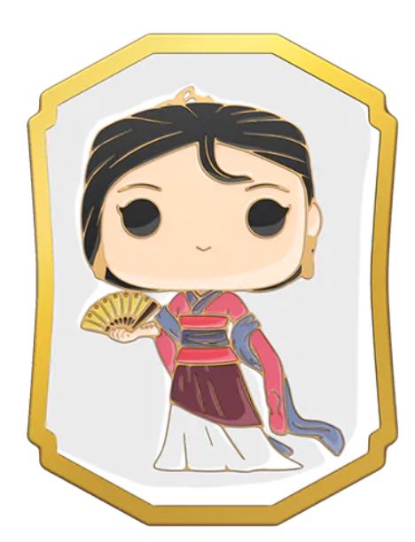 Mulan Gold with Pin (Funko Shop Exclusive) - Disney vinyl figure collectible [Barcode 889698565721] - Main Image 2
