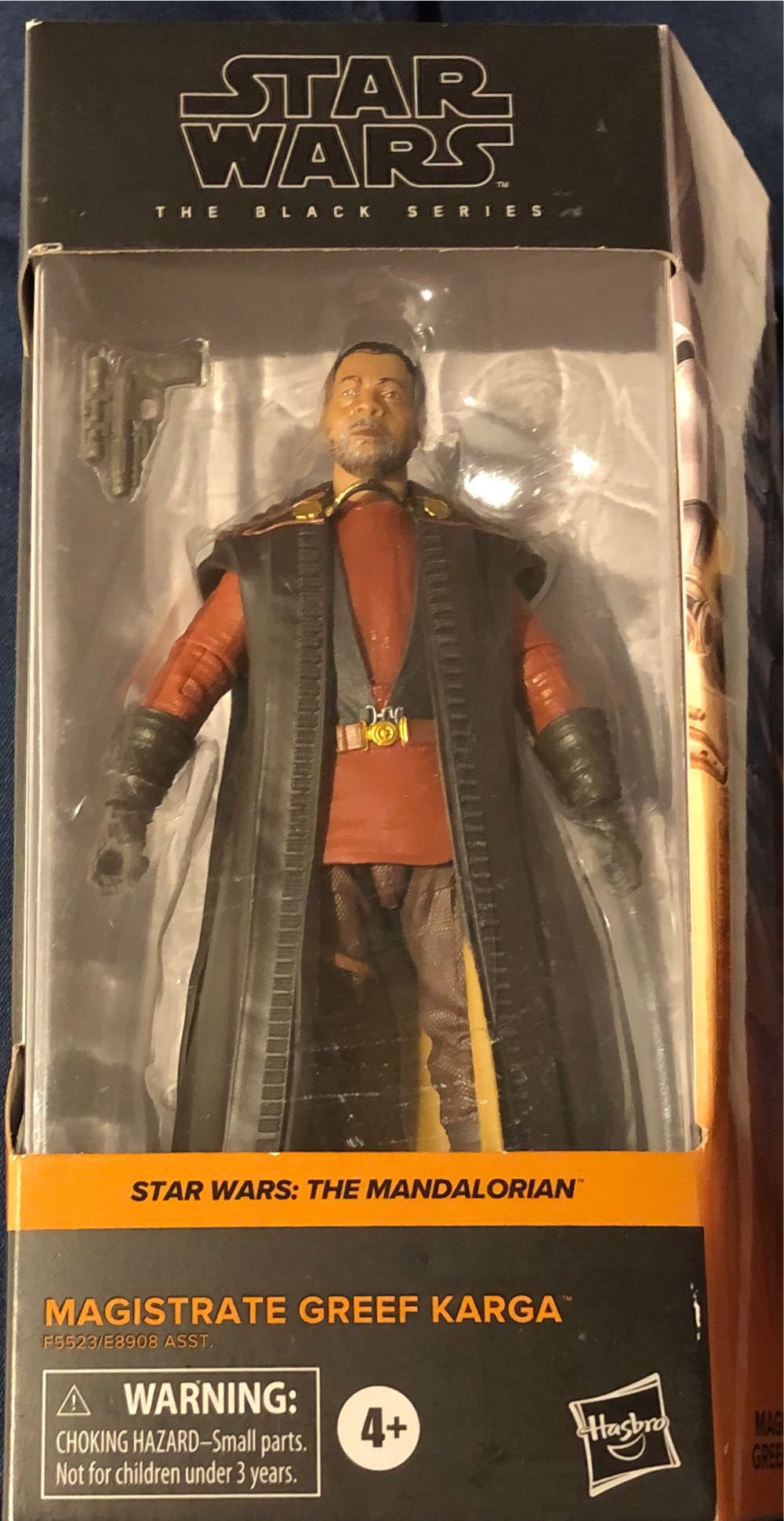 Star Wars The Black Series Magistrate Greef Karga Toy 6-inch-scale The Mandalorian Collectible Action Figure Toys For Kids Ages 4 And Up Multicolored F5523 - Star Wars: The Mandalorian vinyl figure collectible [Barcode 5010994110543] - Main Image 2