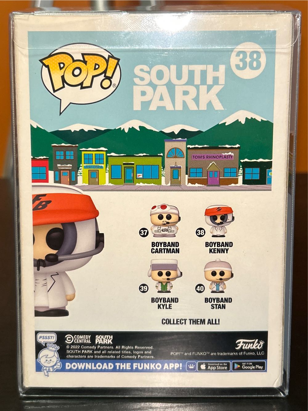 #38: Boyband Kenny - South Park vinyl figure collectible [Barcode 889698657556] - Main Image 3