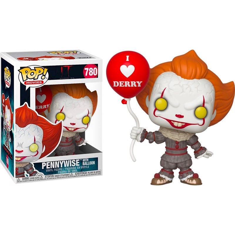 Pennywise With Balloon - IT: Chapter Two vinyl figure collectible [Barcode 889698406307] - Main Image 2