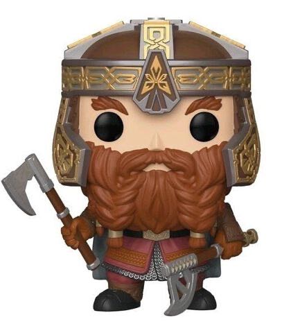 Gimli - The Lord of the Rings vinyl figure collectible [Barcode 889698332484] - Main Image 3