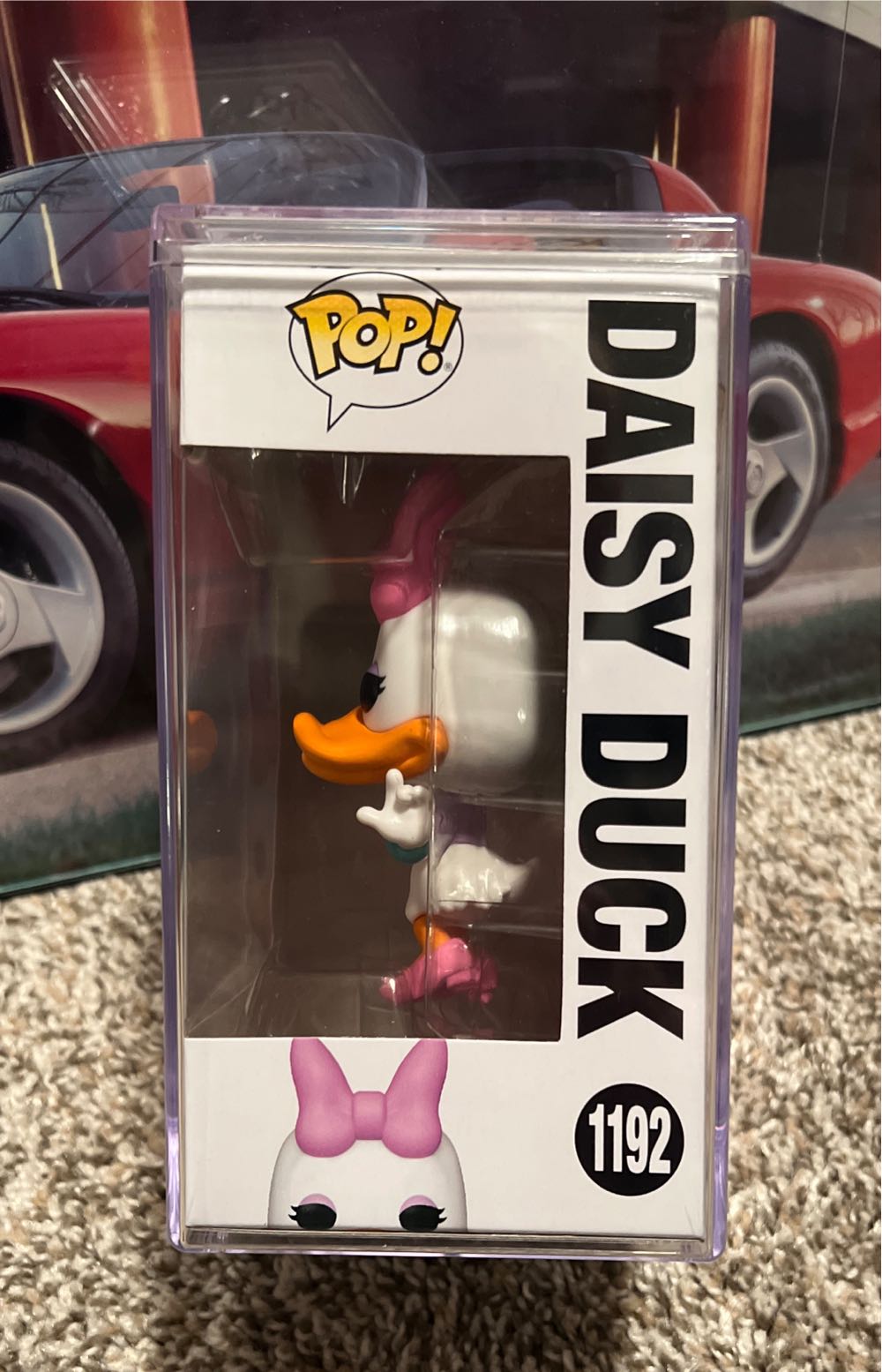 Disney-Daisy Duck - Disney vinyl figure collectible [Barcode 889698596190] - Main Image 3