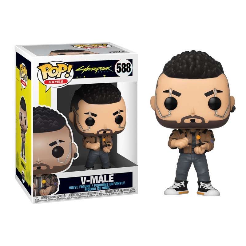 V-Male - Cyberpunk 2077 vinyl figure collectible [Barcode 889698471596] - Main Image 2