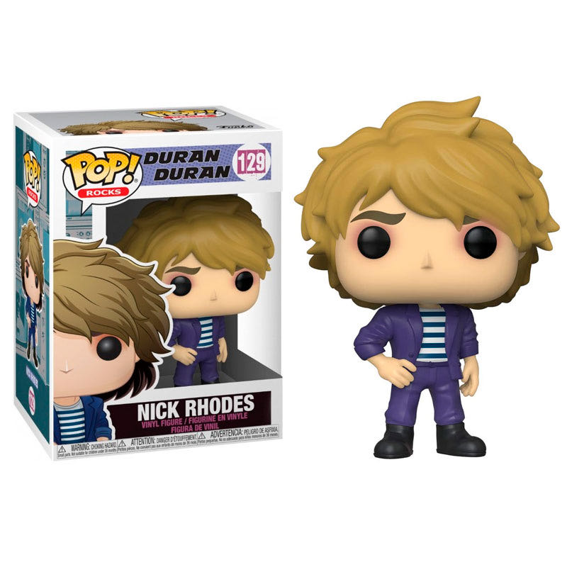 Nick Rhodes - Duran Duran vinyl figure collectible [Barcode 889698412322] - Main Image 2