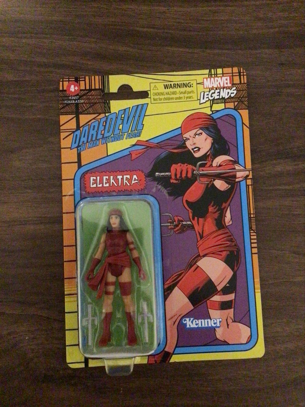 Marvel Hasbro Legends 3.75-inch Retro 375 Collection Elektra Action Figure Toy  vinyl figure collectible [Barcode 5010993848980] - Main Image 2