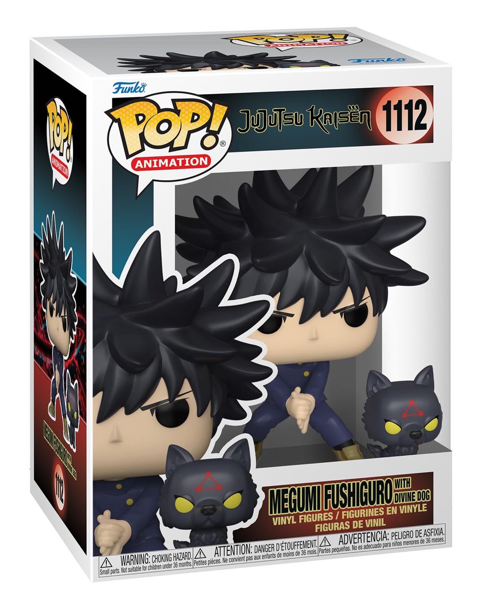 Megumi Fushiguro W/ Diving Dog  vinyl figure collectible [Barcode 889698613606] - Main Image 2