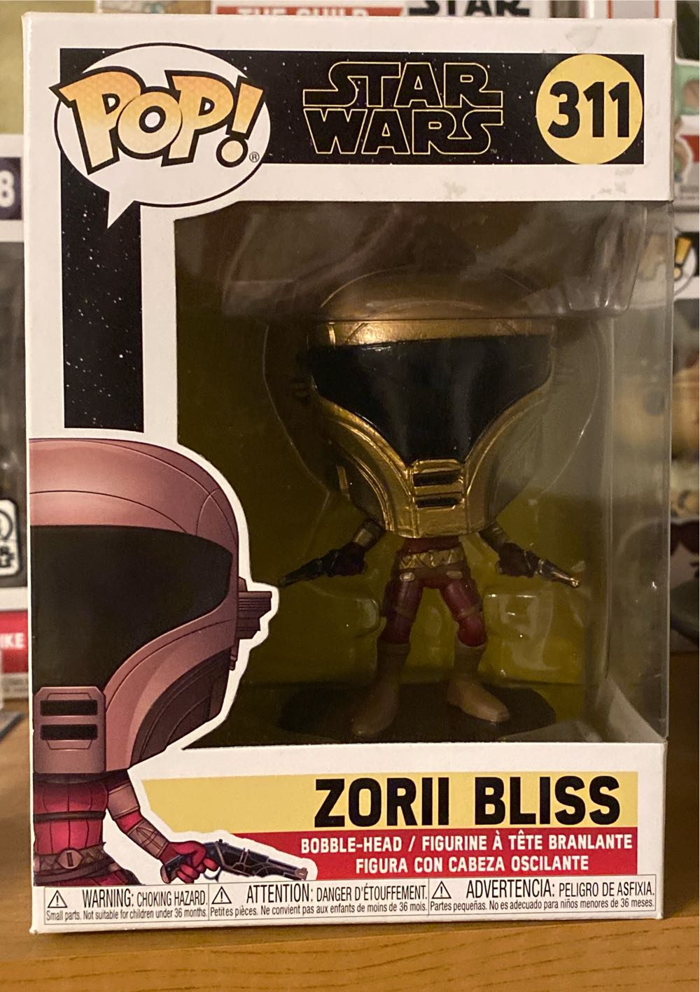 Zorii Bliss - Star Wars vinyl figure collectible [Barcode 889698398909] - Main Image 4