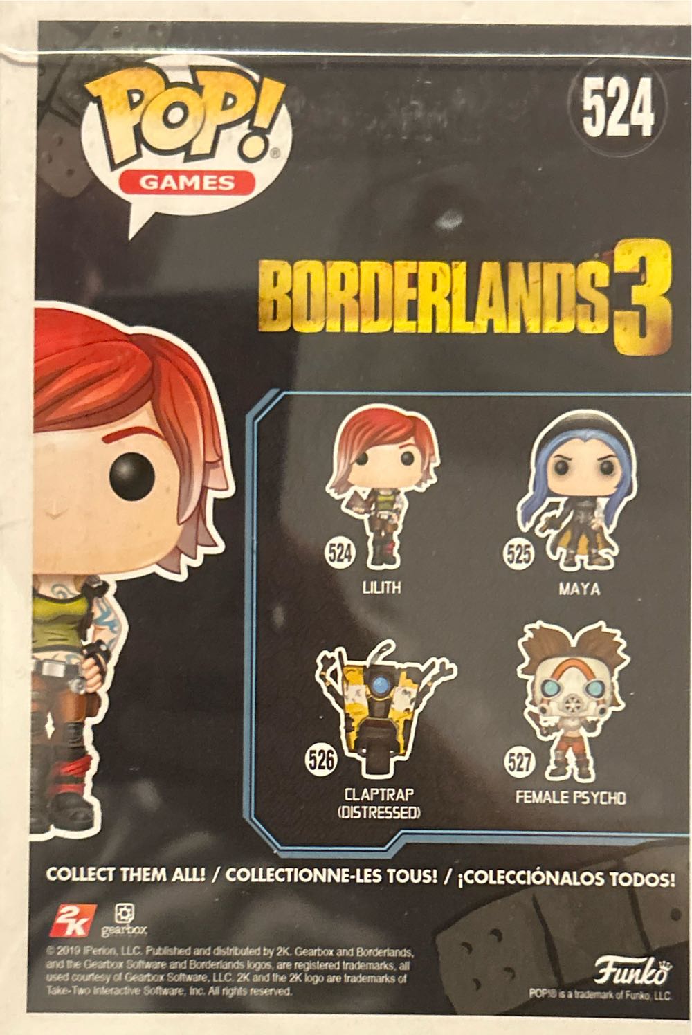Lilith - Borderlands vinyl figure collectible [Barcode 889698442084] - Main Image 4