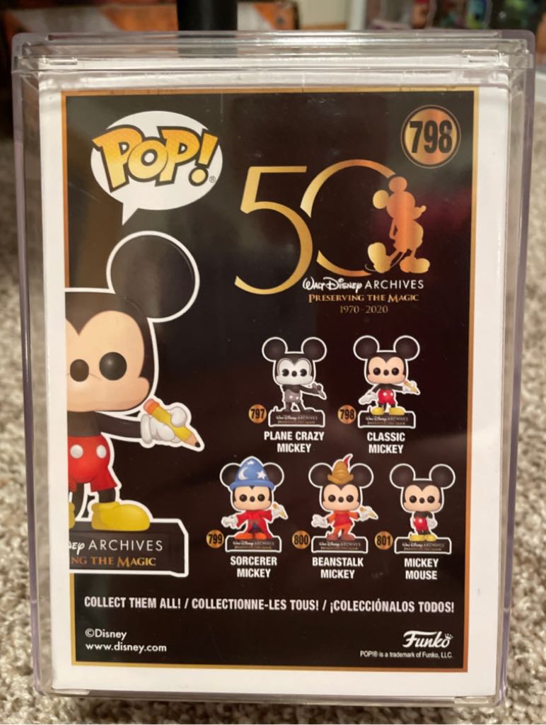 WALT DISNEY ARCHIVES50: CLASSIC MICKEY  vinyl figure collectible - Main Image 2