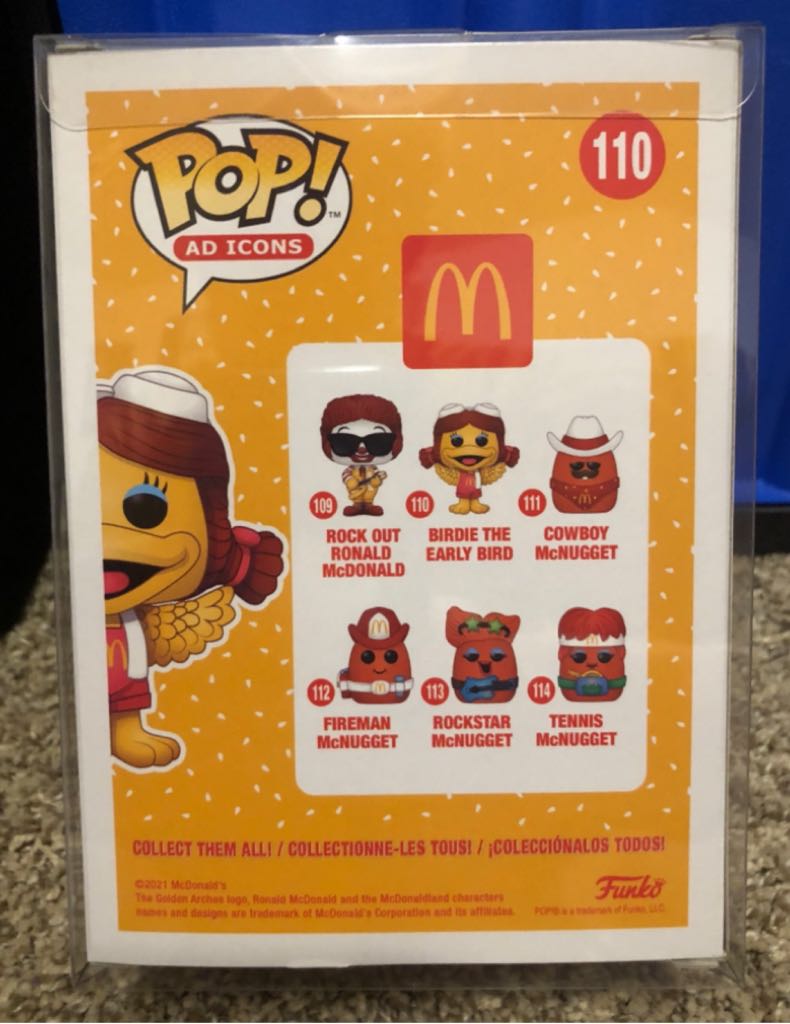 MCDONALD’s: BIRDIE THE EARLY BIRD  vinyl figure collectible - Main Image 2