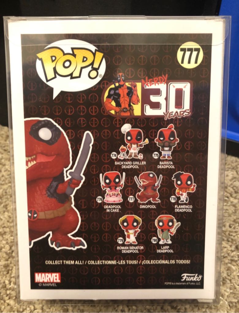 Dinopool Pop! 777 - Deadpool vinyl figure collectible - Main Image 2