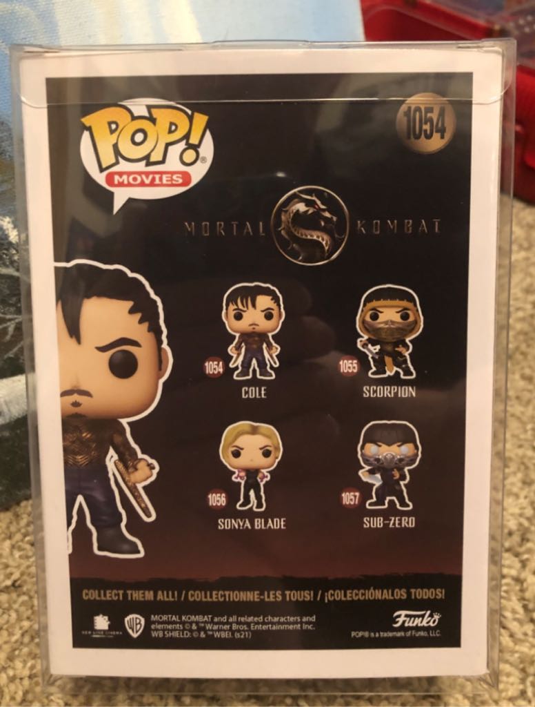 MORTAL KOMBAT: COLE - Mortal Kombat vinyl figure collectible - Main Image 2