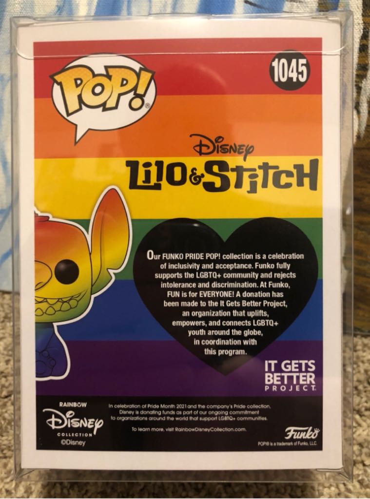 DISNEY: STITCH ( RAINBOW ) - Disney vinyl figure collectible - Main Image 2