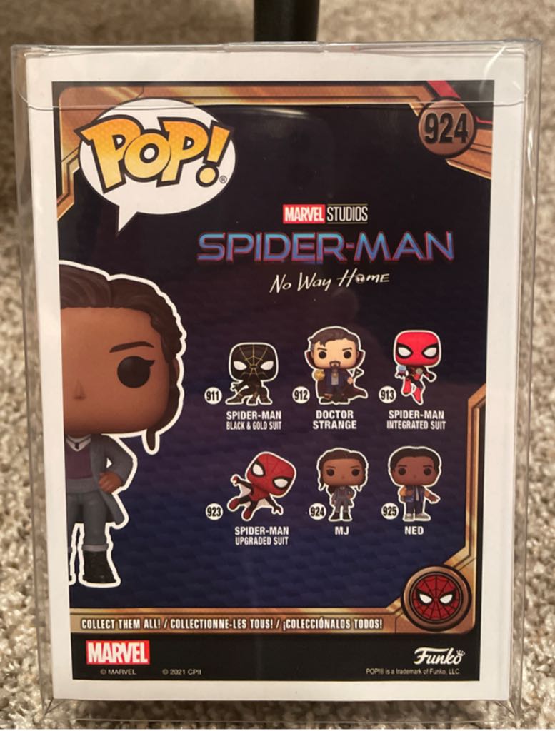 SPIDER-MAN NO WAY HOME: MJ  vinyl figure collectible [Barcode 229692576352] - Main Image 2
