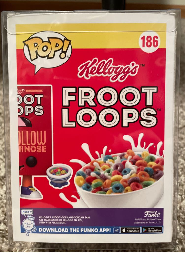 Funko Pop! Kellogg’s Froot Loops: Froot Loops - Kellogg’s vinyl figure collectible [Barcode 889698577700] - Main Image 2