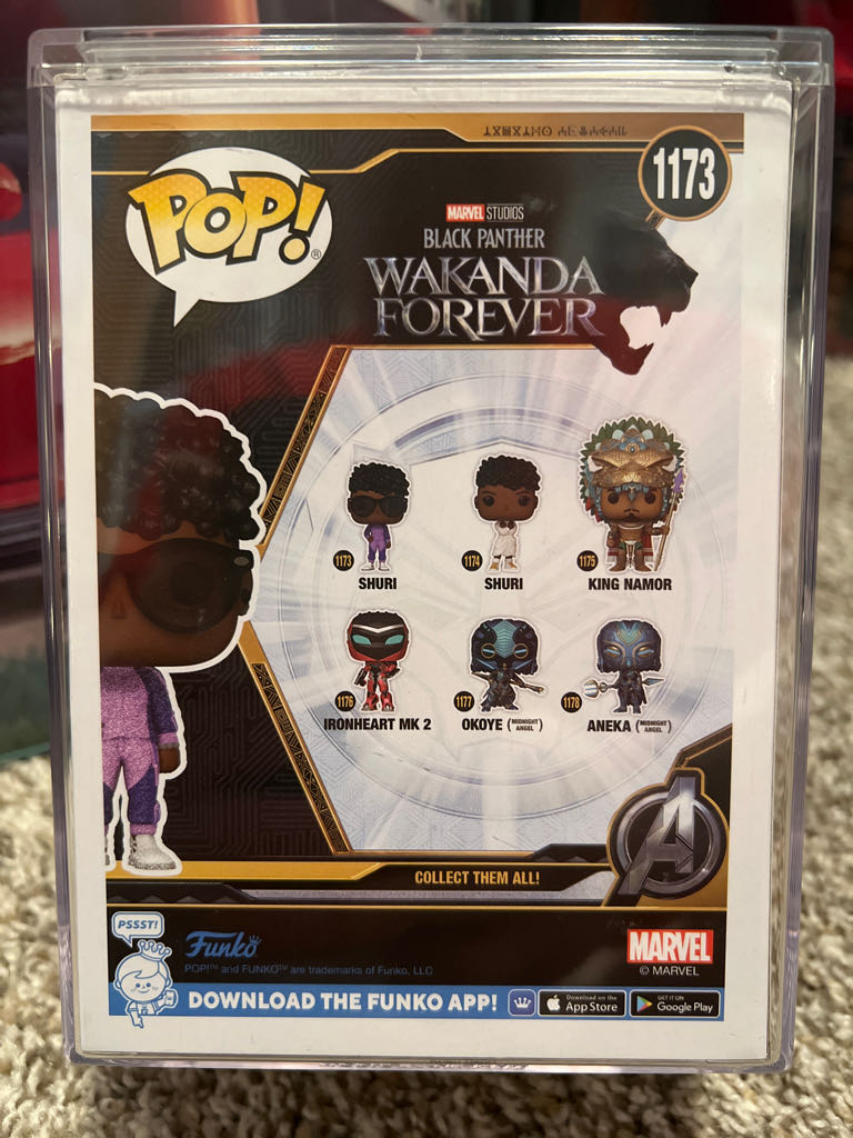 Shuri - Marvel Universe vinyl figure collectible [Barcode 889698668231] - Main Image 2