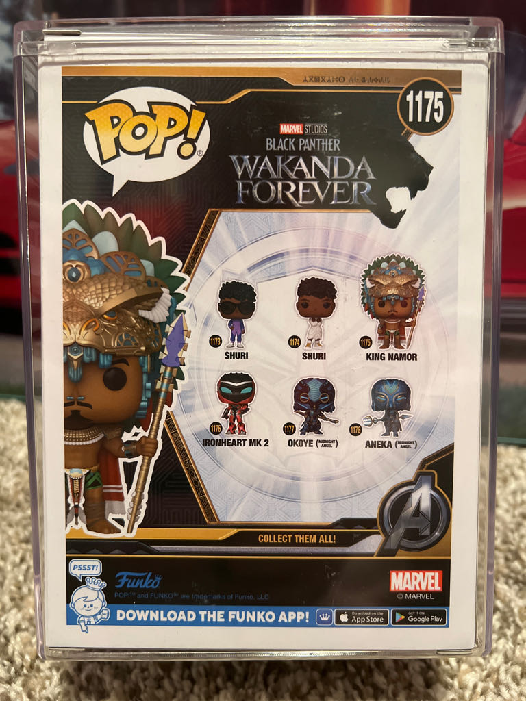 KING NAMOR - Marvel Universe vinyl figure collectible [Barcode 889698667159] - Main Image 2