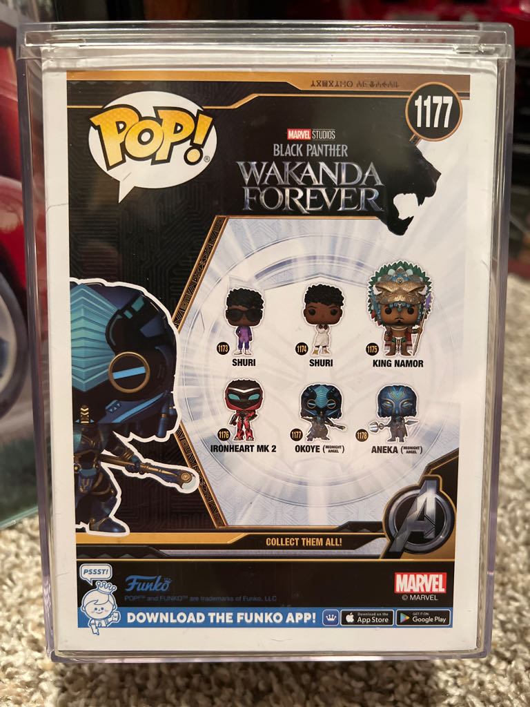 Okoye (Midnight Angel) - Marvel Universe vinyl figure collectible [Barcode 889698667197] - Main Image 2