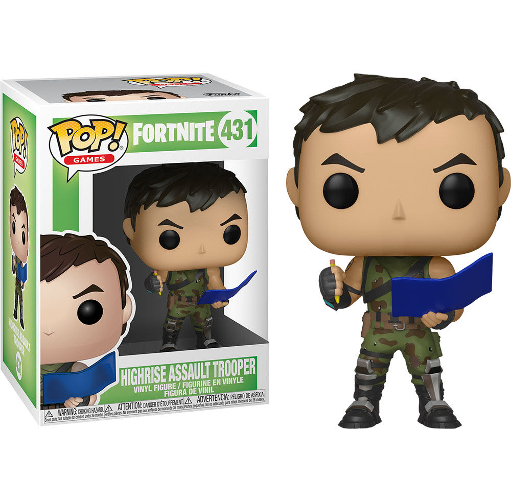 Highrise Assault Trooper - Fortnite vinyl figure collectible [Barcode 889698344654] - Main Image 2