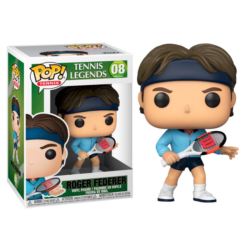 Roger Federer - Tennis Legends vinyl figure collectible [Barcode 889698503655] - Main Image 2