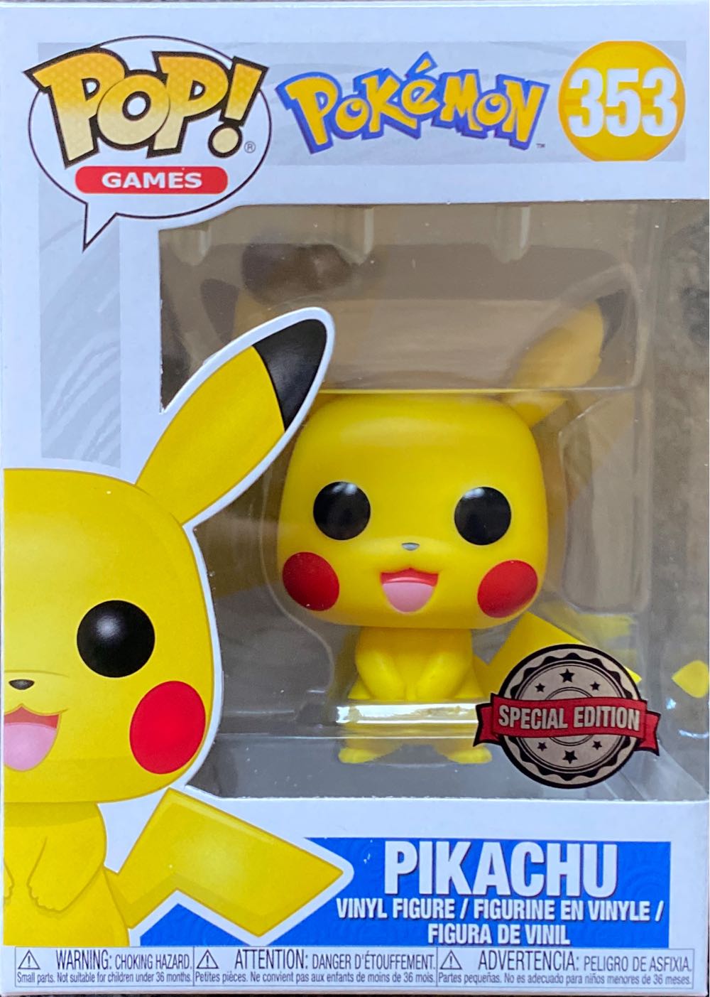Pikachu - Pokémon vinyl figure collectible [Barcode 889698315289] - Main Image 4