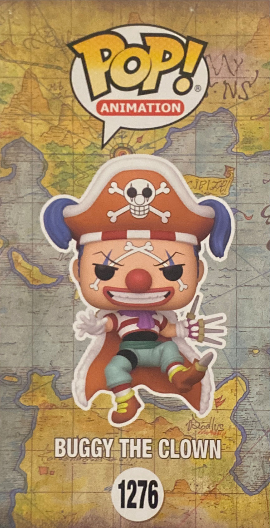 Buggy The Clown - One Piece vinyl figure collectible [Barcode 889698664288] - Main Image 3