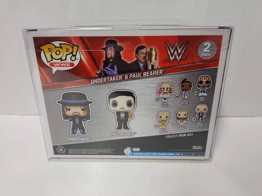 WWE Undertaker & Paul Bearer 2 Pk $21 - WWE vinyl figure collectible [Barcode 889698689601] - Main Image 2