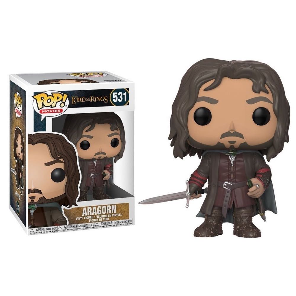 Aragorn - The Lord of the Rings vinyl figure collectible [Barcode 889698135658] - Main Image 2