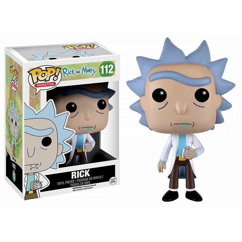 Rick - Rick & Morty vinyl figure collectible [Barcode 849803090159] - Main Image 2