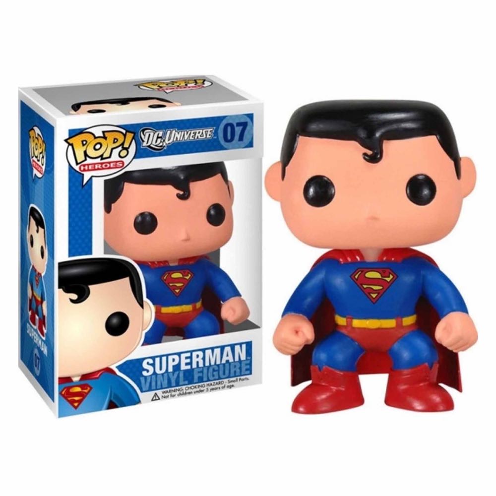 Superman - DC: Superheroes vinyl figure collectible [Barcode 830395022505] - Main Image 2