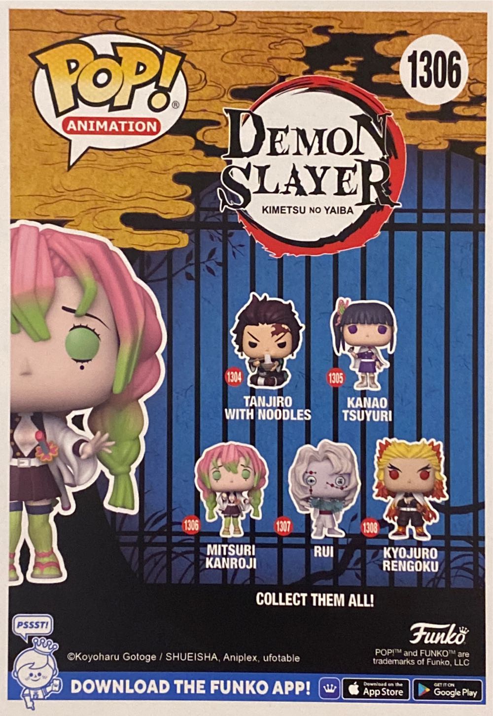 Mitsuri Kanroji - Demon Slayer vinyl figure collectible [Barcode 889698573443] - Main Image 2