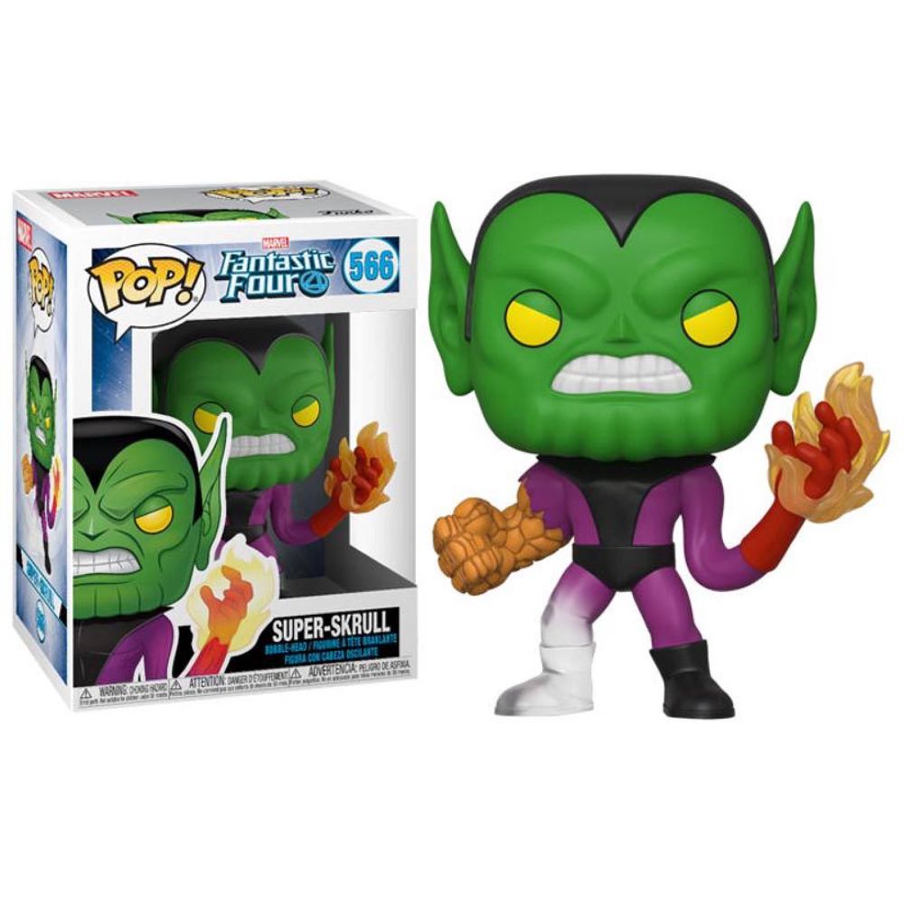 Super-Skrull - Fantastic Four vinyl figure collectible [Barcode 889698449946] - Main Image 2