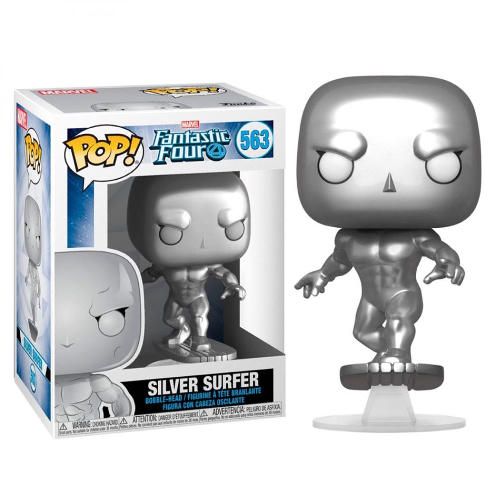 Silver Surfer - Fantastic Four vinyl figure collectible [Barcode 889698449922] - Main Image 2