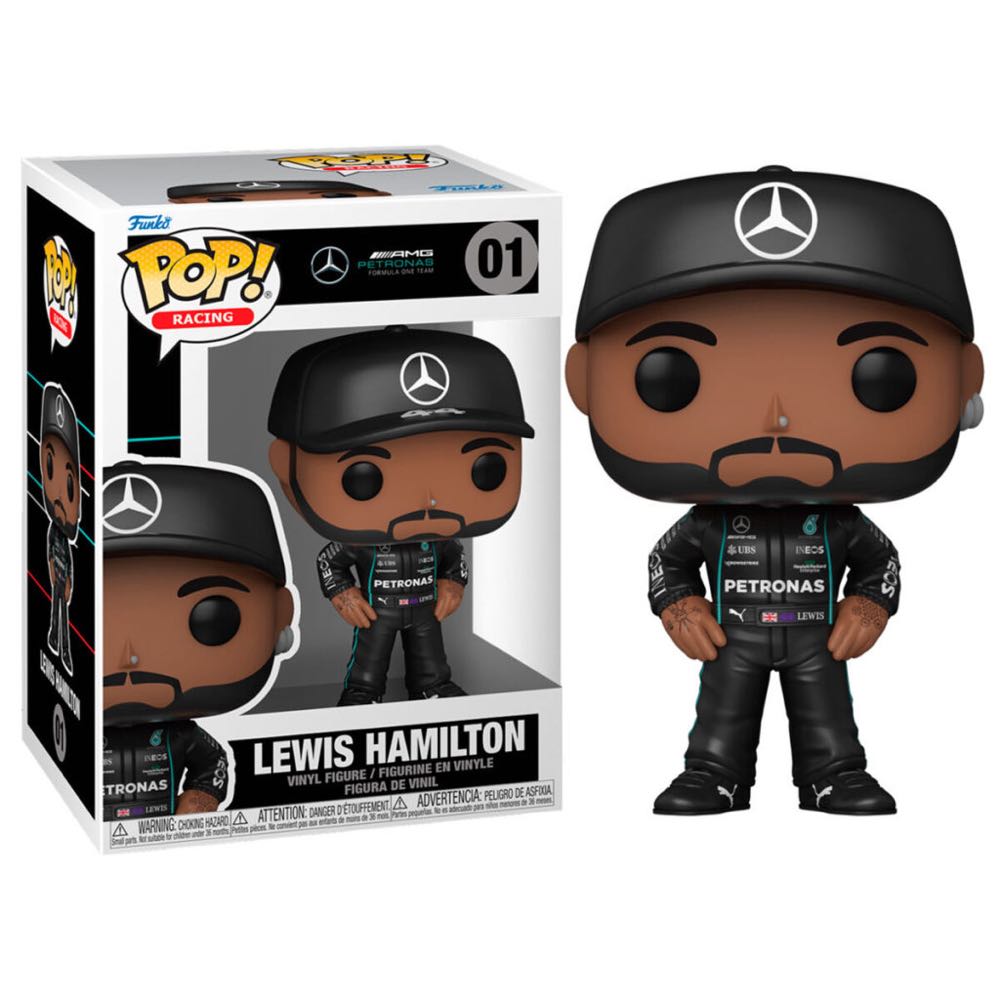Lewis Hamilton - Funko vinyl figure collectible [Barcode 889698622202] - Main Image 2