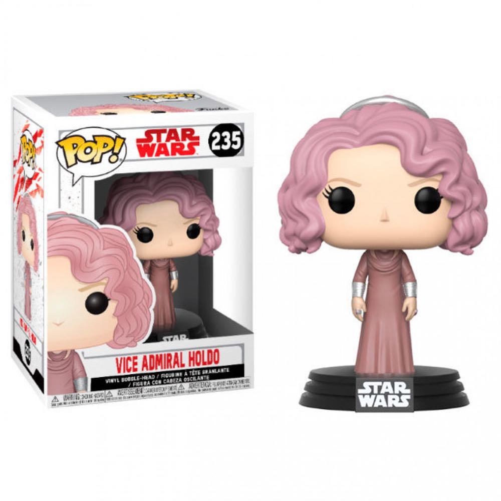 Star Wars #235 Vice Admiral Holdo - Star Wars vinyl figure collectible [Barcode 889698285452] - Main Image 2
