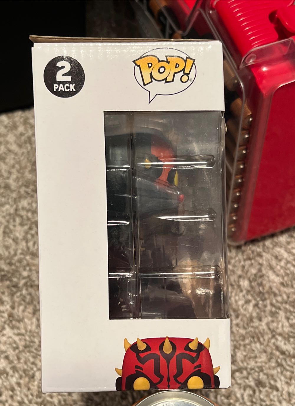 Darth Maul & Gar Saxon, Star Wars (TargetCon, Glow) #410 #411 - Star Wars: Clone Wars vinyl figure collectible [Barcode 889698740869] - Main Image 4