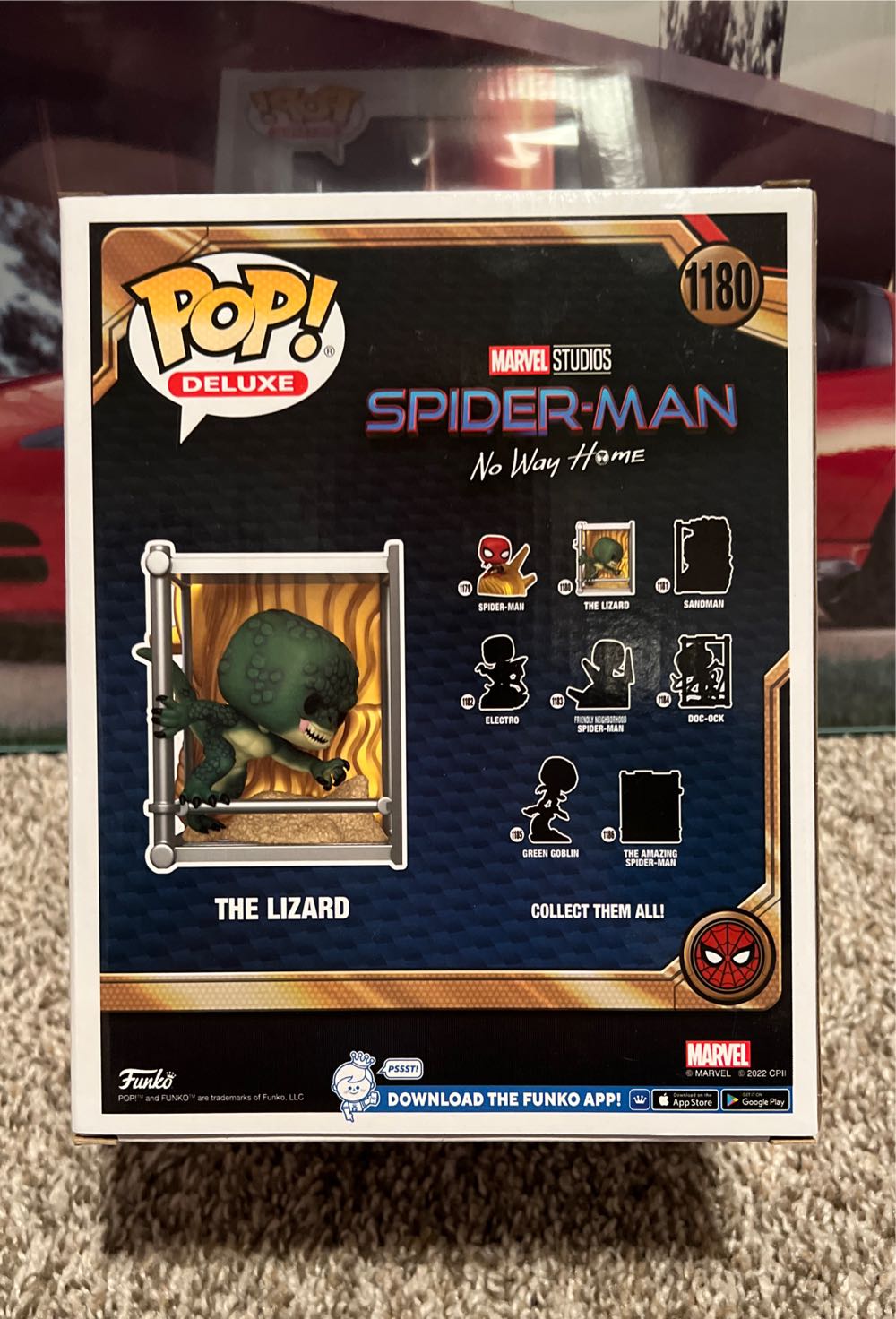The Lizard (Doctor Curt Conners) - Spider-Man vinyl figure collectible [Barcode 889698683906] - Main Image 3