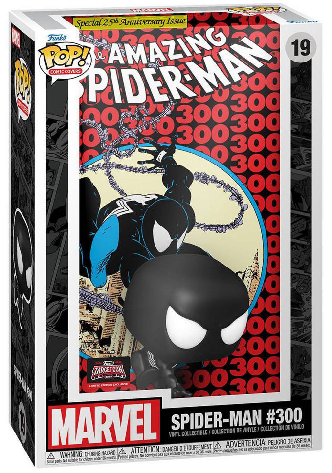 Spider-Man Comic Cover Pop! 19 - Spider-Man vinyl figure collectible [Barcode 889698712774] - Main Image 3