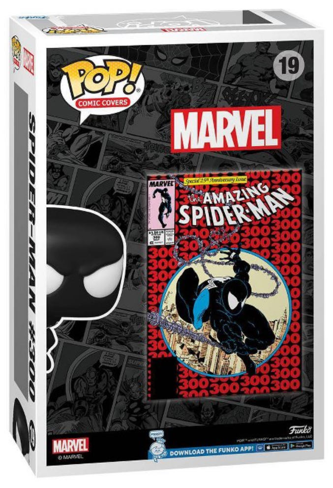 Spider-Man Comic Cover Pop! 19 - Spider-Man vinyl figure collectible [Barcode 889698712774] - Main Image 4