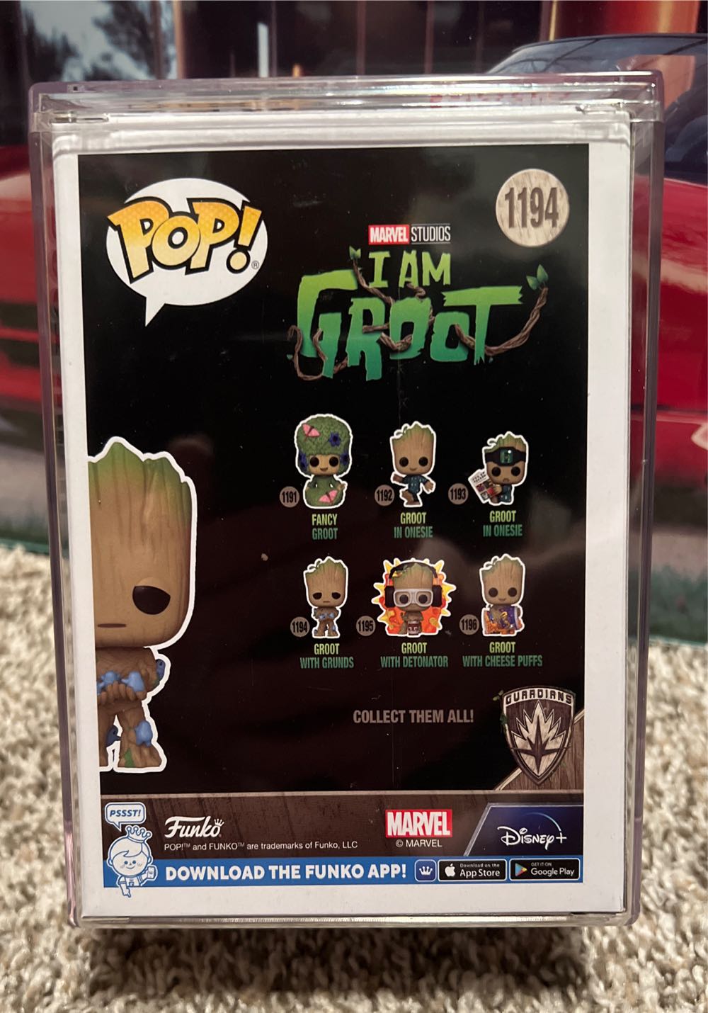 Groot with Grunds - Guardians of the Galaxy vinyl figure collectible [Barcode 889698706520] - Main Image 2