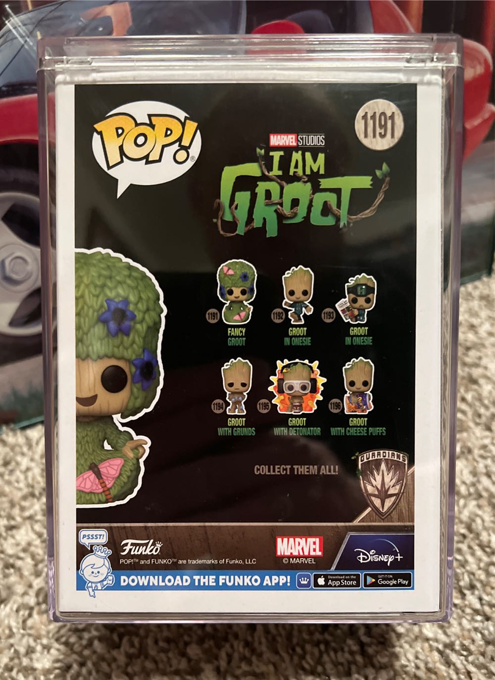 Fancy Groot - Guardians of the Galaxy vinyl figure collectible [Barcode 889698706490] - Main Image 2