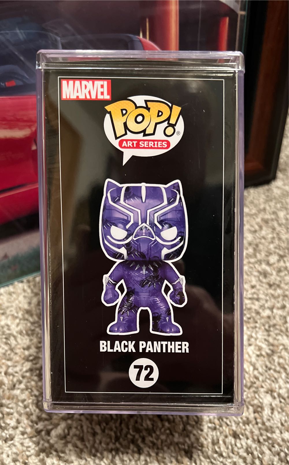 Funko Pop! Art Series: Black Panther # 72 - Marvel Universe vinyl figure collectible [Barcode 889698682510] - Main Image 4